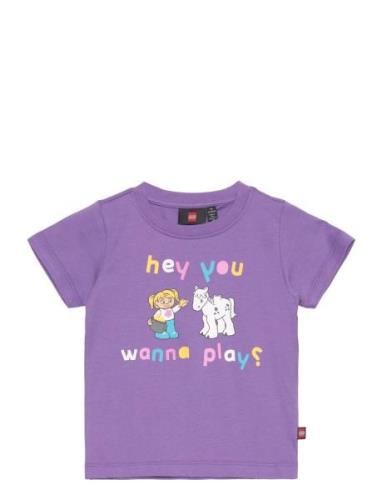 LEGO Kidswear Lwtay 201 - T-Shirt S/S Lila