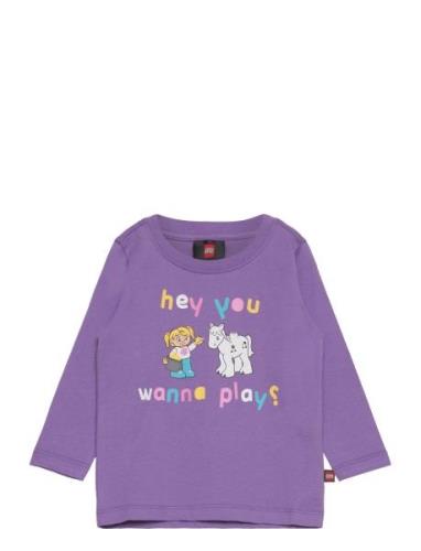 LEGO Kidswear Lwtay 200 - T-Shirt L/S Lila