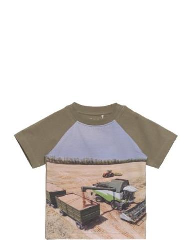 Minymo T-Shirt Ss Khaki Green