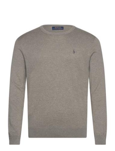 Polo Ralph Lauren Cotton-Cashmere Crewneck Sweater Grå