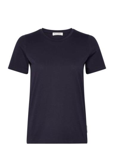 Marc O'Polo T-Shirts Short Sleeve Blå