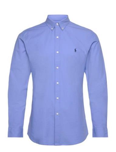 Polo Ralph Lauren Slim Fit Stretch Poplin Shirt Blå