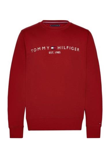 Tommy Hilfiger Tommy Logo Sweatshirt Röd