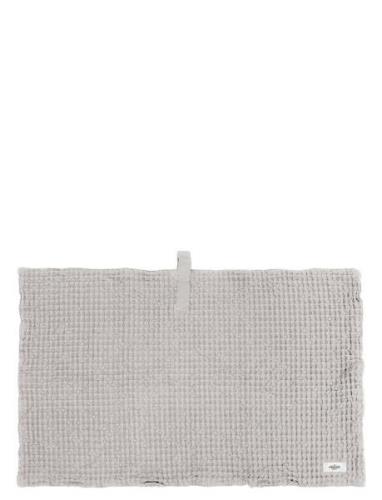 The Organic Company Big Waffle Bath Mat Grå