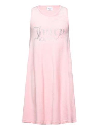 Juicy Couture Juicy Velour A Line Dress Rosa