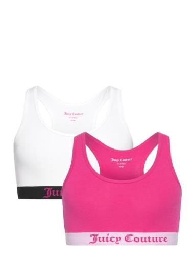 Juicy Couture Juicy Couture Crop Top 2Pk Hanging Rosa