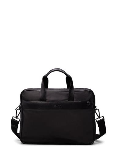 Calvin Klein Ck Est. Nylon Laptop Bag W/Case Svart