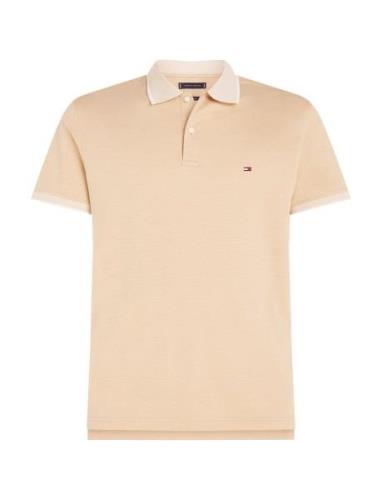 Tommy Hilfiger Two T Interlock Reg Polo Beige