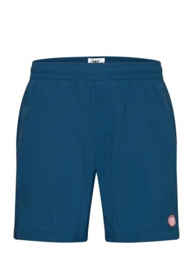 Double A By Wood Wood Dub Resort Swim Shorts Blå