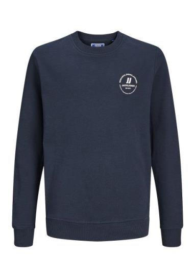 Jack & J S Jjeswift Sweat Crew Neck Noos Jnr Marinblå