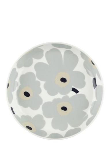 Marimekko Home Unikko Plate 20,5 Cm Grå