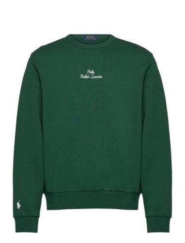 Polo Ralph Lauren Embroidered-Logo Double-Knit Sweatshirt