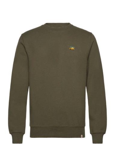 Revolution Crewneck Khaki Green