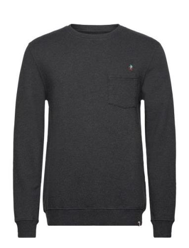 Revolution Regular Crewneck Svart