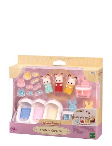 Triplets Care Set Toys Playsets & Action Figures Play Sets Multi/patte...