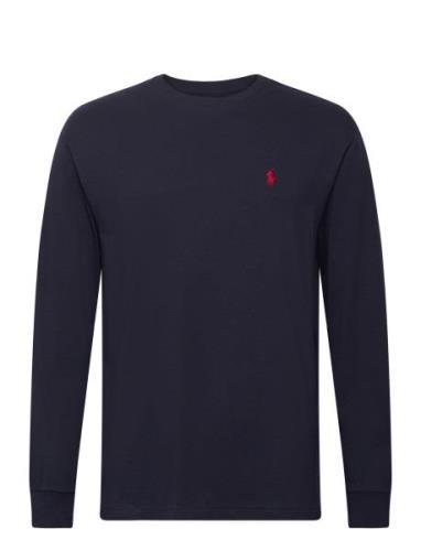 Polo Ralph Lauren 26/1 Jersey-Lsl-Tsh No Pkt Marinblå