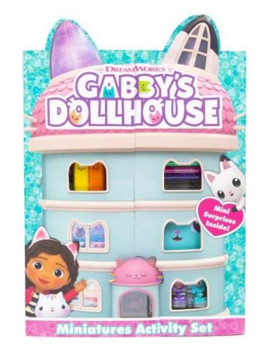 Gabbys Dollhouse Miniatures Activity Set Toys Creativity Drawing & Cra...