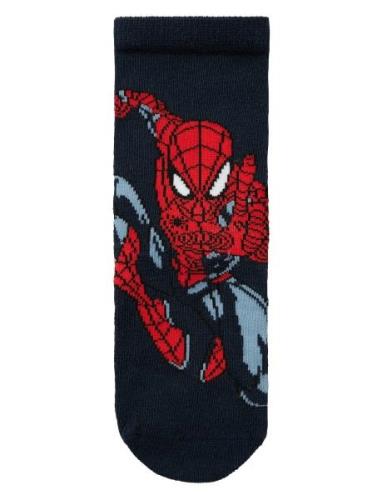 Name It Nmmjumio Spiderman 1P Sock Mar Marinblå