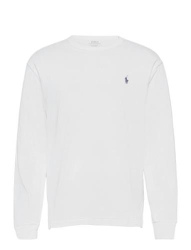 Polo Ralph Lauren Classic Fit Heavyweight Jersey T-Shirt Vit