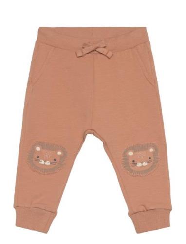 Lindex Trousers Lion Patch Orange