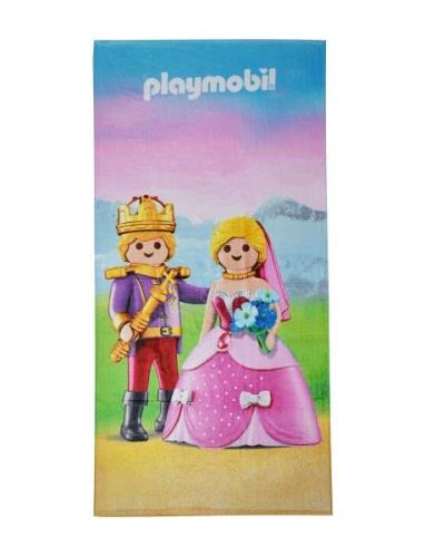 BrandMac Towel Playmobil 70X140Cm, 100% Cotton Multi/patterned