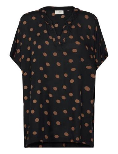 Kaffe Curve Kcanny Blouse Svart