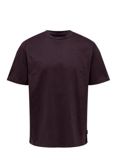 ONLY & SONS Onsfred Life Rlx Ss Tee Noos Svart