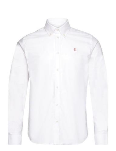 Les Deux Konrad Contrast Oxford Shirt Vit