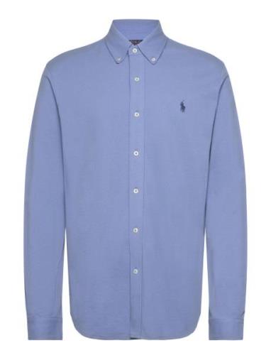 Polo Ralph Lauren Featherweight Mesh Shirt Blå