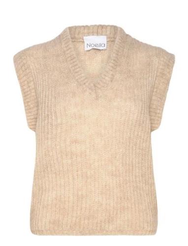 Noella Jamie Knit Vest Beige