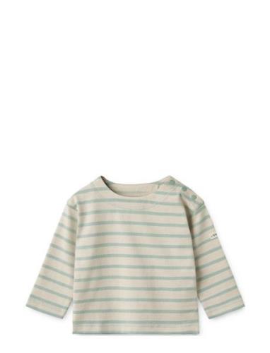 Liewood Farah Baby Stripe Sweatshirt Beige