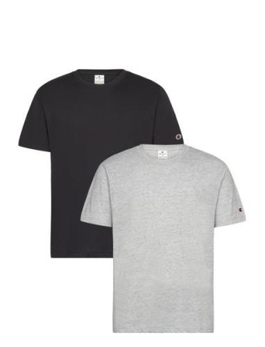 Champion 2 Pack Ss Tee Grå