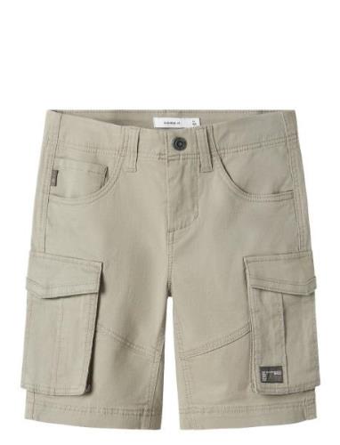 Name It Nkmryan Reg Twi L Shorts 6776-Ba Noos Beige