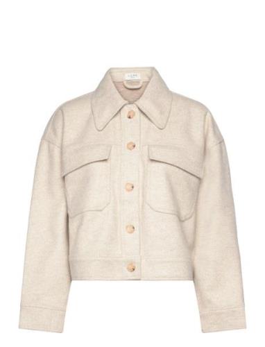 NORR Helia Short Jacket Beige