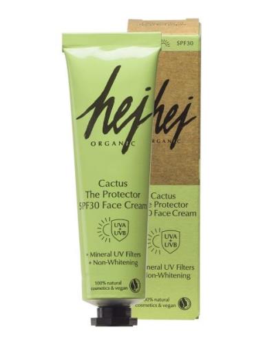 Hej Organic Hej Organic Cactus The Protector Spf30 Face Cream Grön