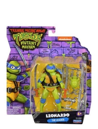 Ninja Turtles Turtles Mutant Mayhem Basic Figures Leonardo Multi/patte...