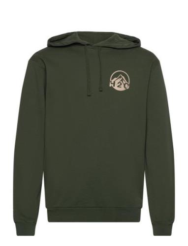 H2O Lolland Sweat Hoodie Khaki Green