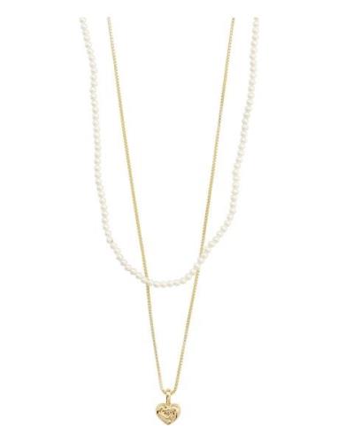 Pilgrim Arlet Necklace 2-In-1 Set Guld