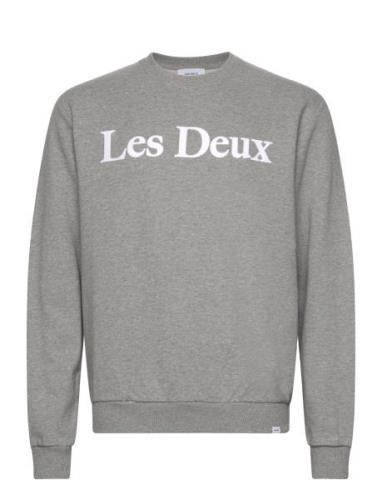 Les Deux Charles Sweatshirt Grå