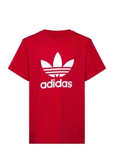 Adidas Originals Trefoil Tee Röd