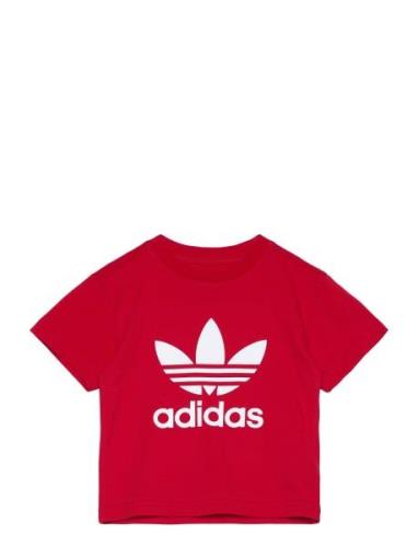 Adidas Originals Trefoil Tee Röd