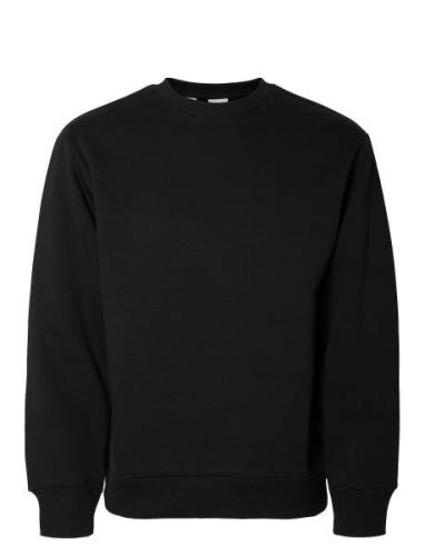 Selected Homme Slhreg-Dan Sweat Crew Neck Svart