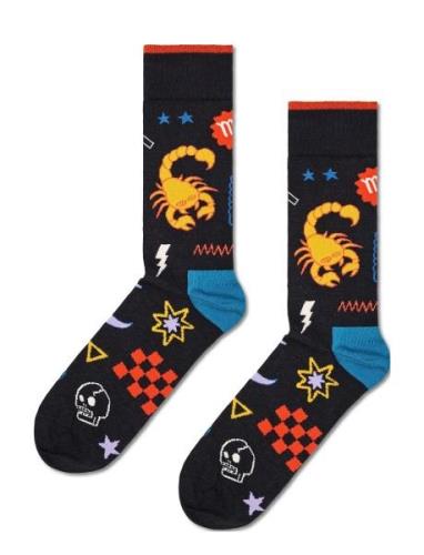 Happy Socks Scorpio Sock Svart