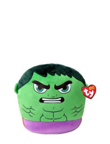 Hulk - Squish 35Cm Toys Soft Toys Stuffed Toys Green TY