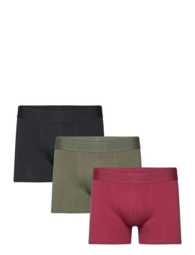 Resteröds Gunnar Cotton 3-Pack Khaki Green