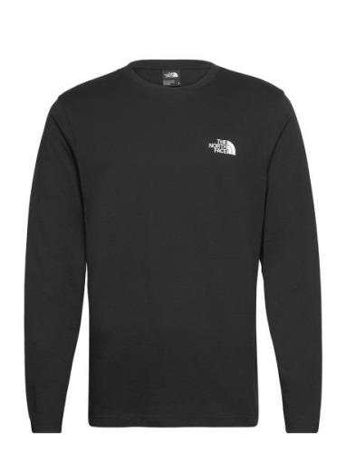 The North Face M L/S Simple Dome Tee Svart