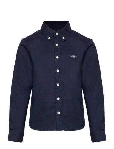 GANT Shield Oxford Bd Shirt Marinblå