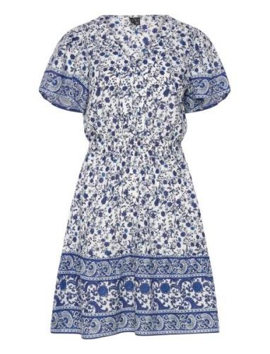 Vero Moda Vmmilan Ss Short Dress Wvn Ga Blå