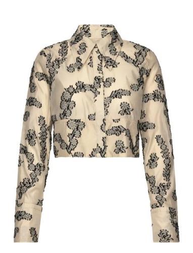 Day Birger Et Mikkelsen Carrie - Floral Jacquard Kräm