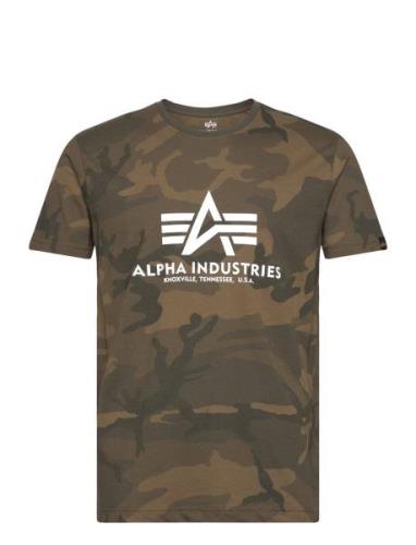 Alpha Industries Basic T-Shirt Camo Khaki Green